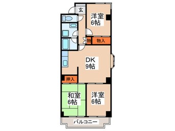 間取図 ジュノ－ヒル