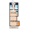 ソレーユ 1DKの間取り