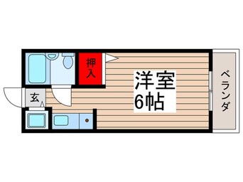 間取図 ジョイフル津田沼３