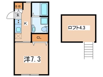 間取図 Beams　Pine