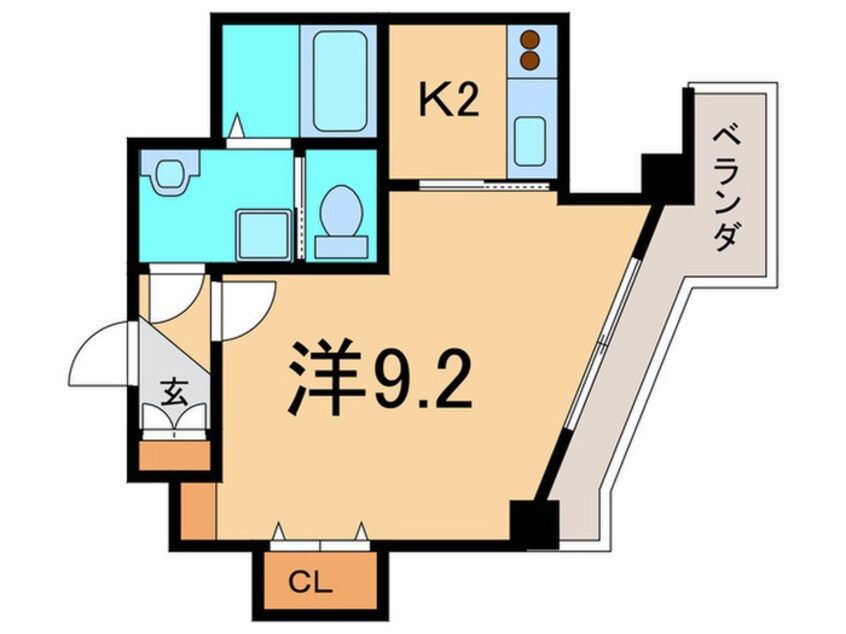 間取図 ＡＲＡＬＩＡ ＣＯＵＲＴ
