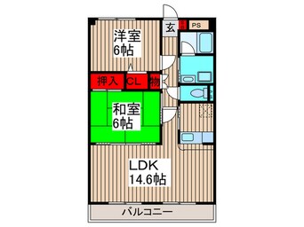 間取図 エクセル・アバンデ