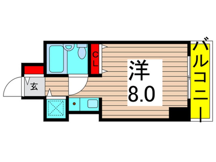 間取図 ウィンベルソロ亀有第6