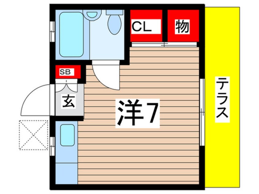 間取図 セゾンみつせ