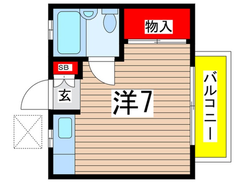 間取図 セゾンみつせ