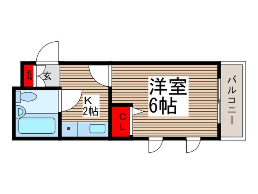 間取図 オルキデーア