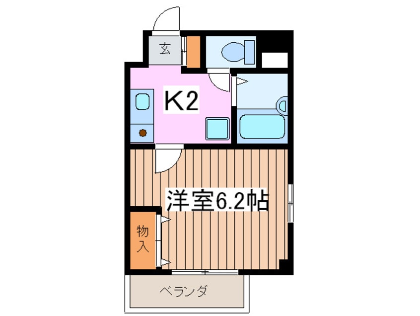 間取図 サンパティックオキクラ