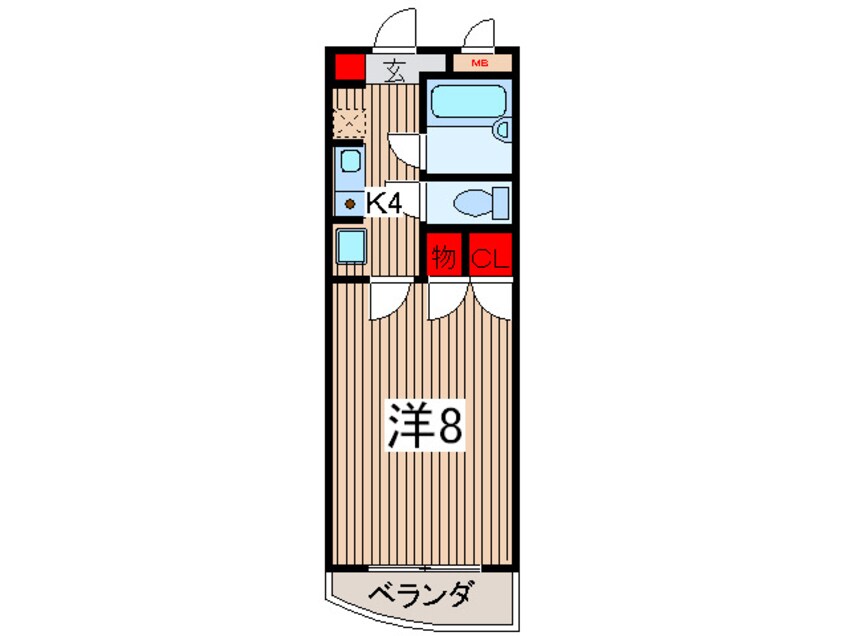 間取図 松下マンション