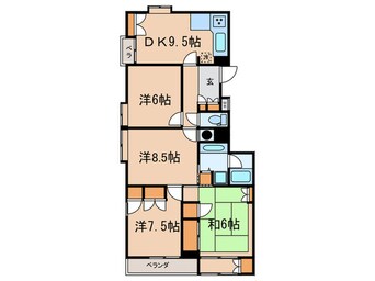 間取図 目白欅マンション
