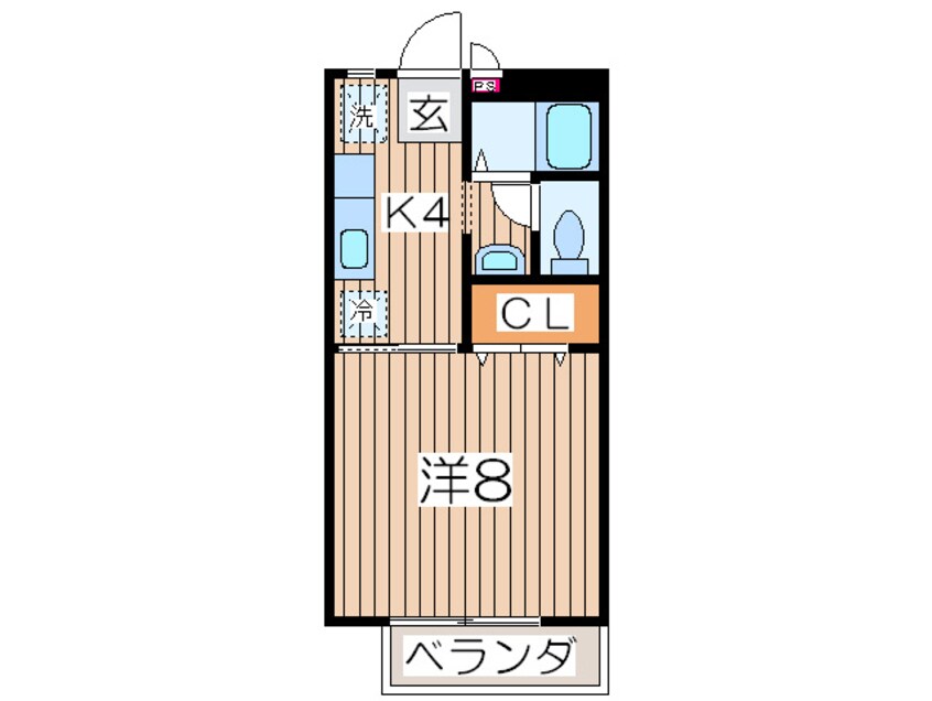 間取図 Ｔハイツ