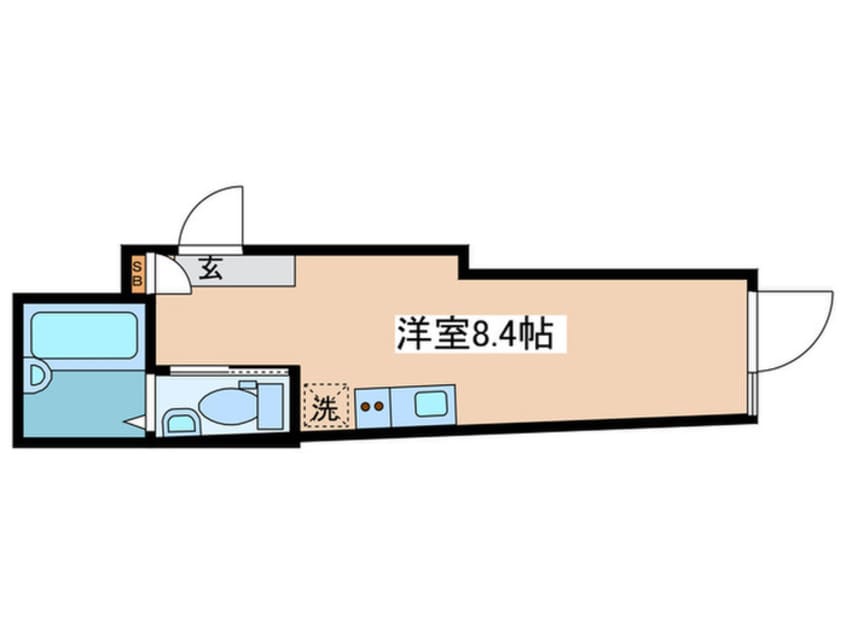 間取図 Laughter荻窪