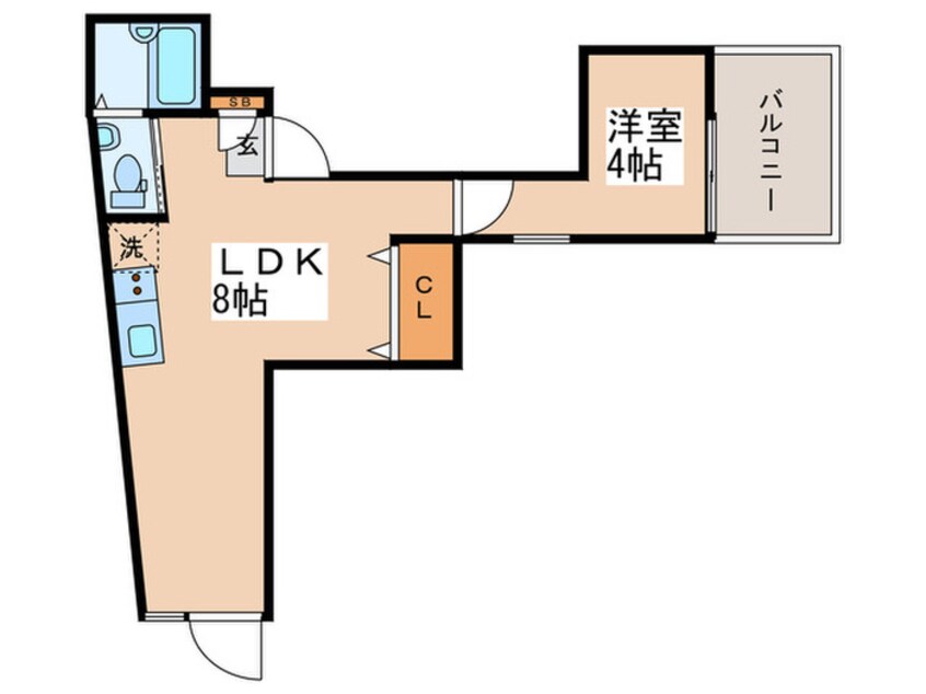 間取図 Laughter荻窪