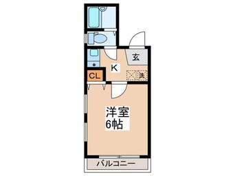 間取図 エリセ三軒茶屋