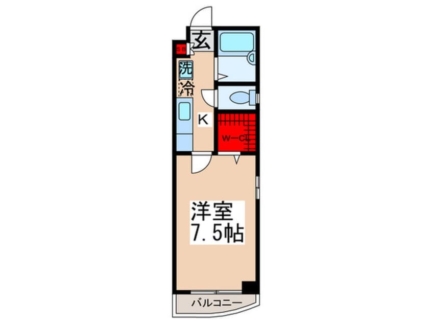 間取図 ドエル高円寺