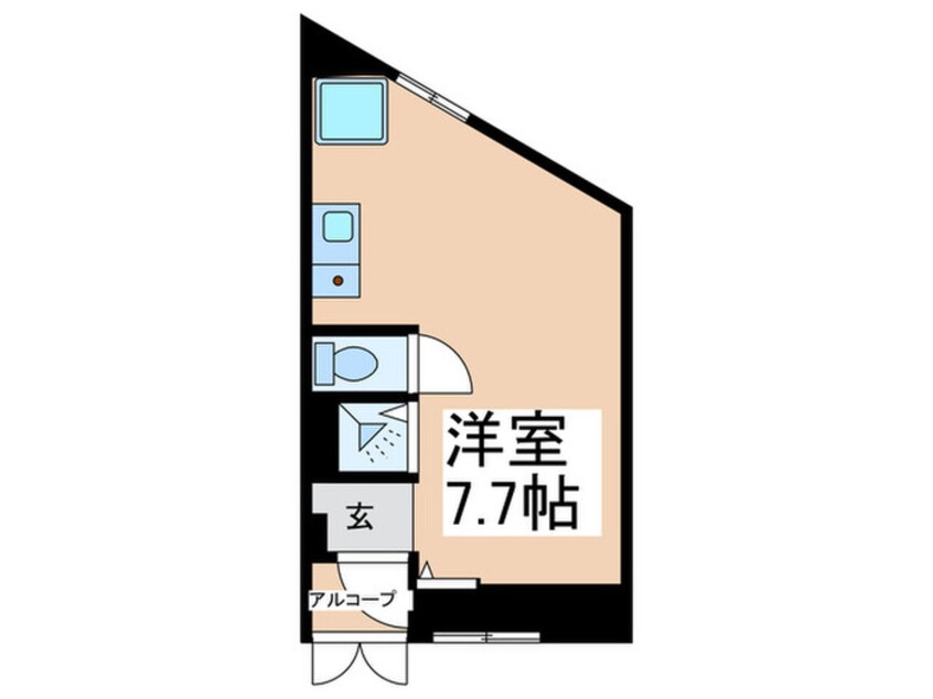 間取図 ﾗｲｵﾝｽﾞﾏﾝｼｮﾝ青葉台第５(109）