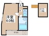 ジュネパレス市川第２３ 1Kの間取り