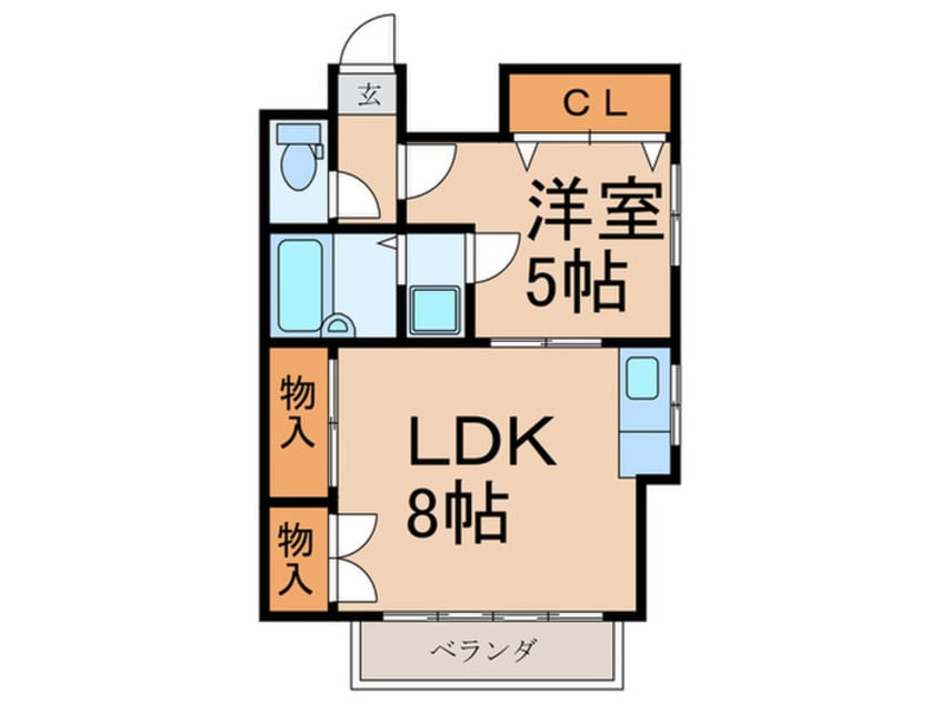 間取図 竹上ビル