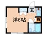 グラン・ソレイユ反町 1Rの間取り