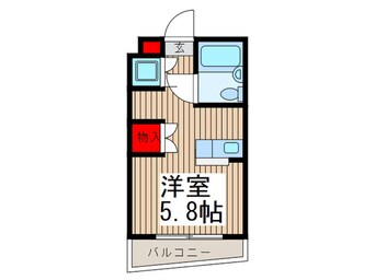 間取図 ワコーレエレガンス蕨