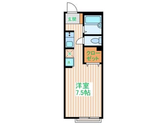 間取図 ラグーナ千川Ⅱ