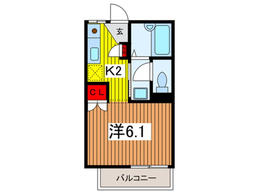 間取図 グランデュール桜木