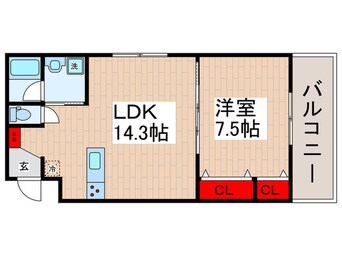間取図 仮）嶋工務店本社ビル新築工事