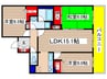 ｺｽﾓ和光ﾋﾞｭｰｽﾃｰｼﾞ（1303） 3LDKの間取り