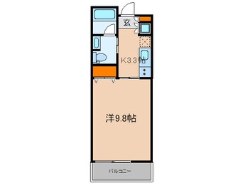 間取図 コンフォリア早稲田