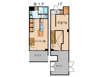 間取図 コンフォリア早稲田