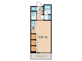 間取図 コンフォリア早稲田