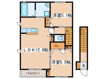 間取図 ビューテラスハイムＣ