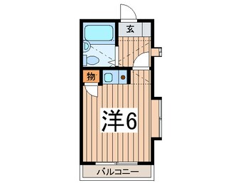 間取図 アップルハウス高座渋谷　Ｂ