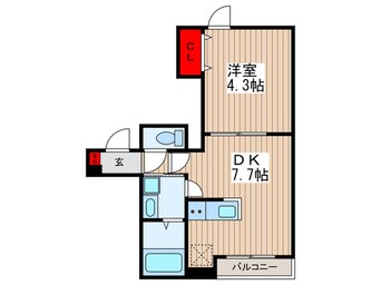 間取図 グランガーデン東向島