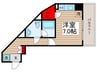 ベルシード門前仲町Ⅱ（305） 1Rの間取り