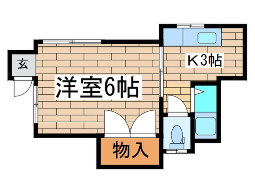 間取図 コ－ポ鈴木