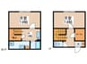 プロス千歳烏山らしくらす 2Kの間取り