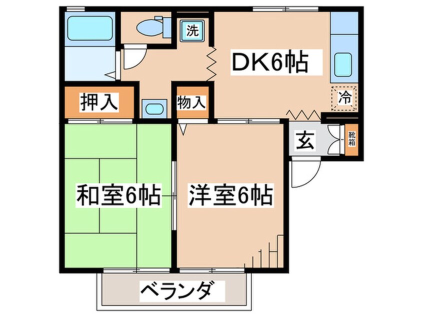 間取図 アネックス千代田