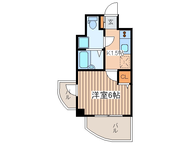 間取り図 ハーモニーレジデンス横浜