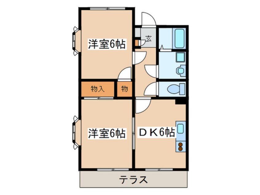 間取図 ハウスコスワーズ