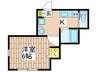 Lagoon EN 1Kの間取り