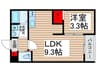 ＳＱＢ 1LDKの間取り