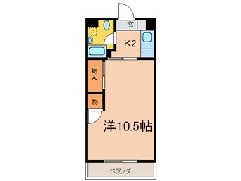 間取図 参宮橋関口マンション