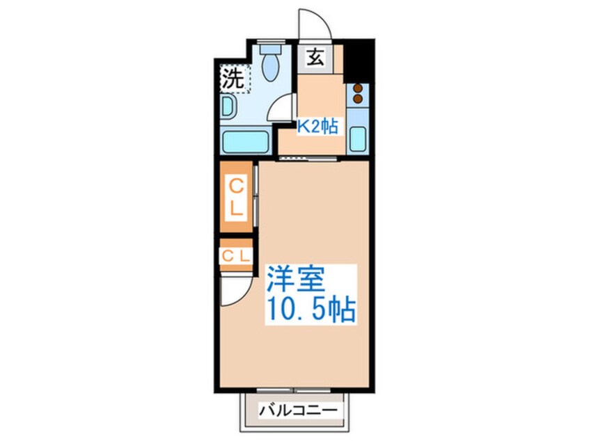 間取図 参宮橋関口マンション