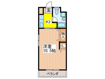 間取図 参宮橋関口マンション