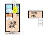 ラ・メ－ル上石神井 1Kの間取り