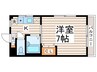 ｓｔｕｄｉｏ１８ 1Kの間取り