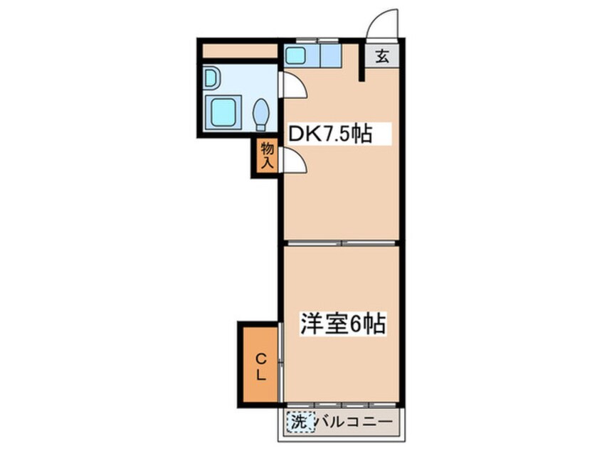 間取図 東京セントラル荻窪