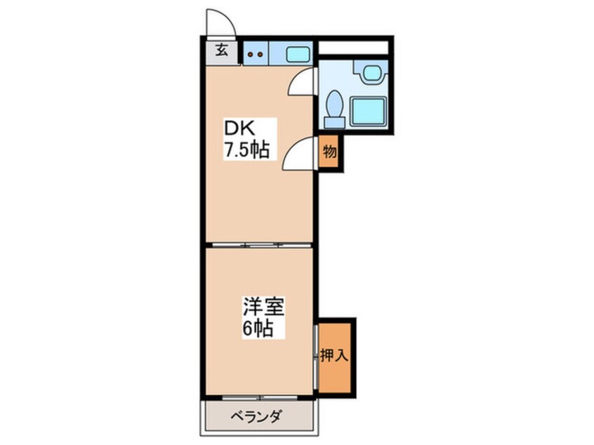 間取図 東京セントラル荻窪