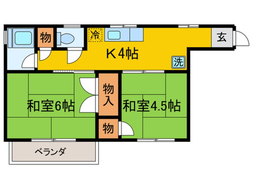 間取図 桜ハイム