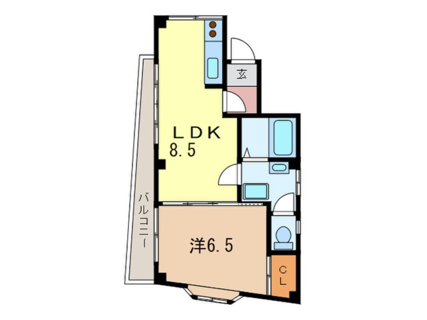 間取図 渡辺ビル